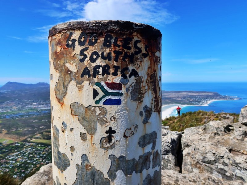 NO GRAFFITI on mountain please!