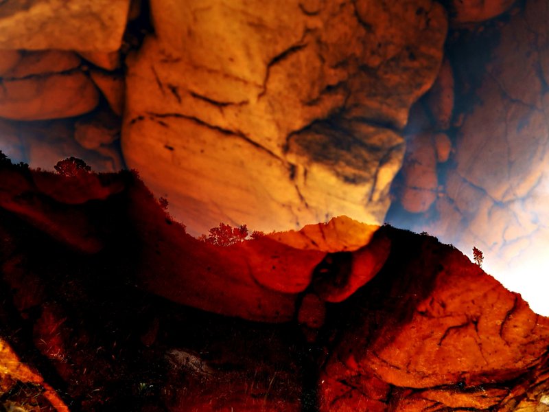 disa gorge reflection